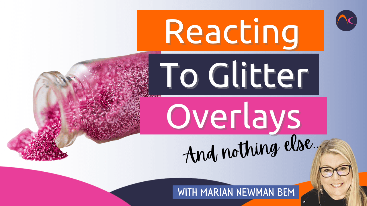 allergic reaction to glitter overlays